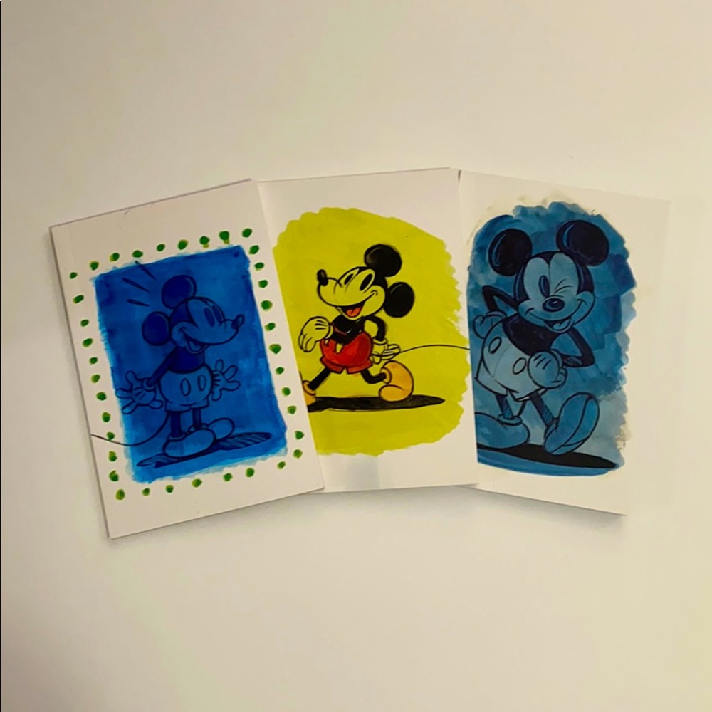 Mickey Mouse note books